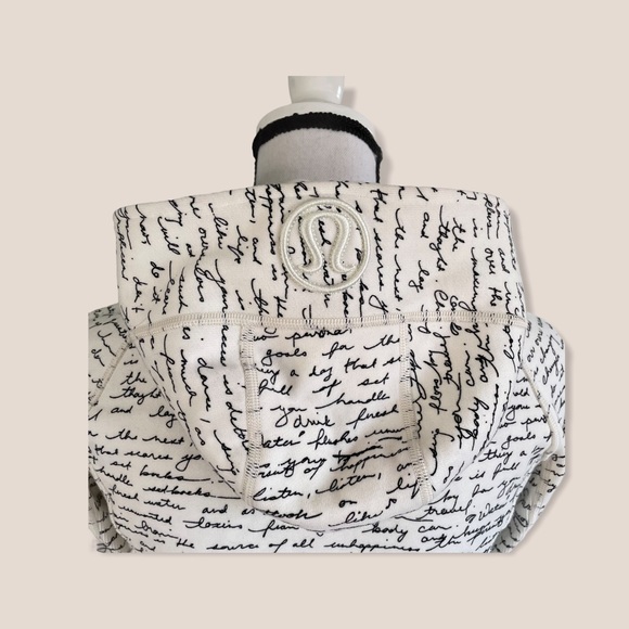 Lululemon Manifesto Script Scuba Hoodie. Sz. 4 - Picture 6 of 7